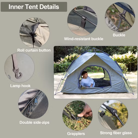 Instant Pop up Camping Tent 2